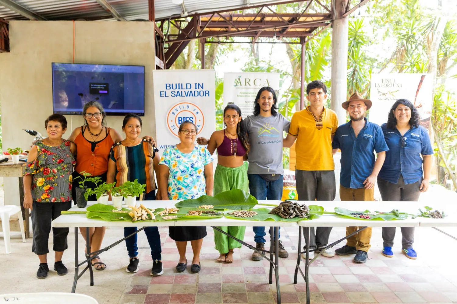 BIES community group photo in El Salvador